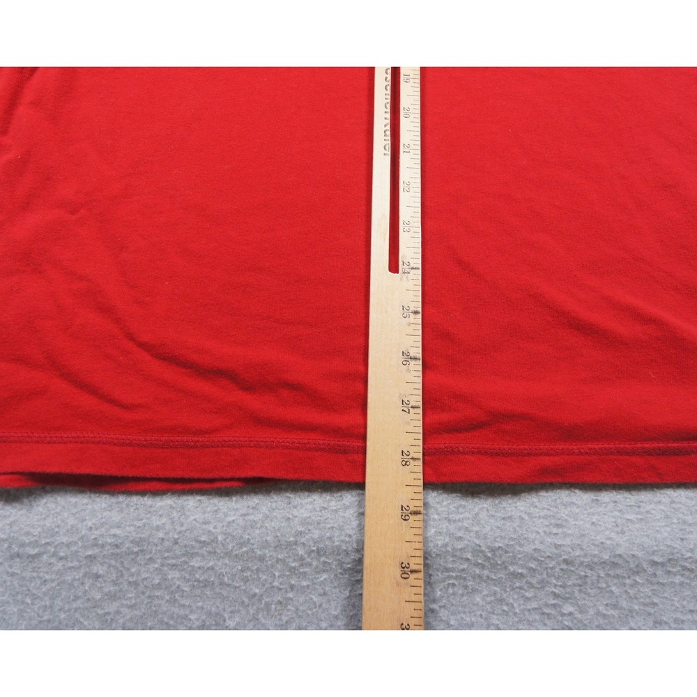 Abercrombie & Fitch Shirt Mens XLarge Red Warriors New York Muscle Tee Casual - Picture 7 of 8